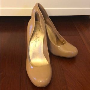 Barely worn nude heels